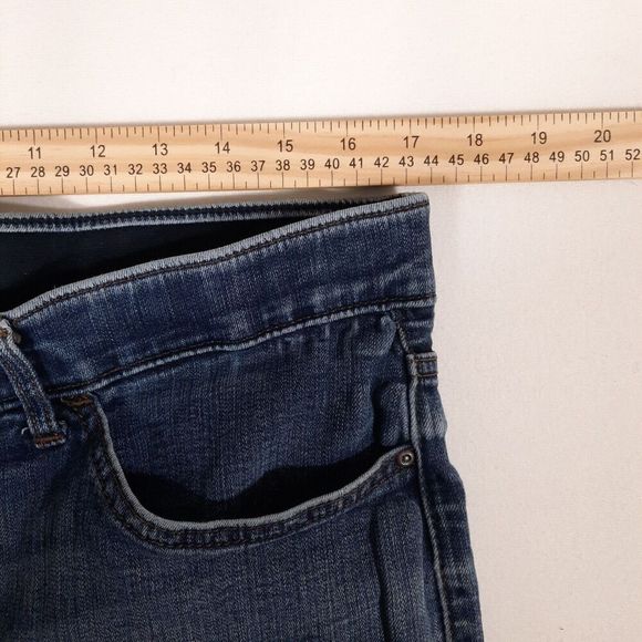 Lee Flex Motion  SZ 14 Straight Leg Mid-Rise Comfort Waist Stretch Denim Jeans - Picture 9 of 14